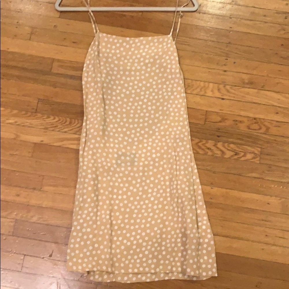 reformation slip dress